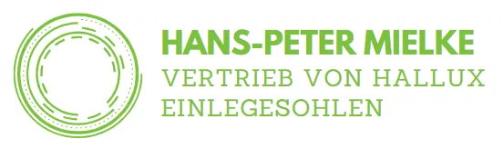 Hans-Peter Mielke - Vertrieb von Hallux Einlegesohlen - Logo