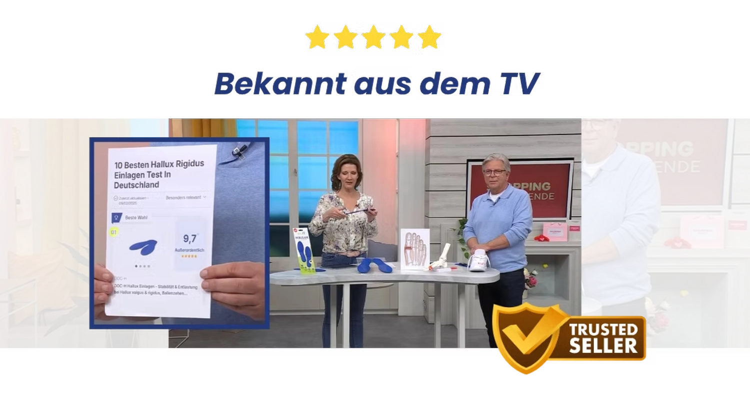 Hans-Peter Mielke – Vertrieb von Hallux Einlegesohlen